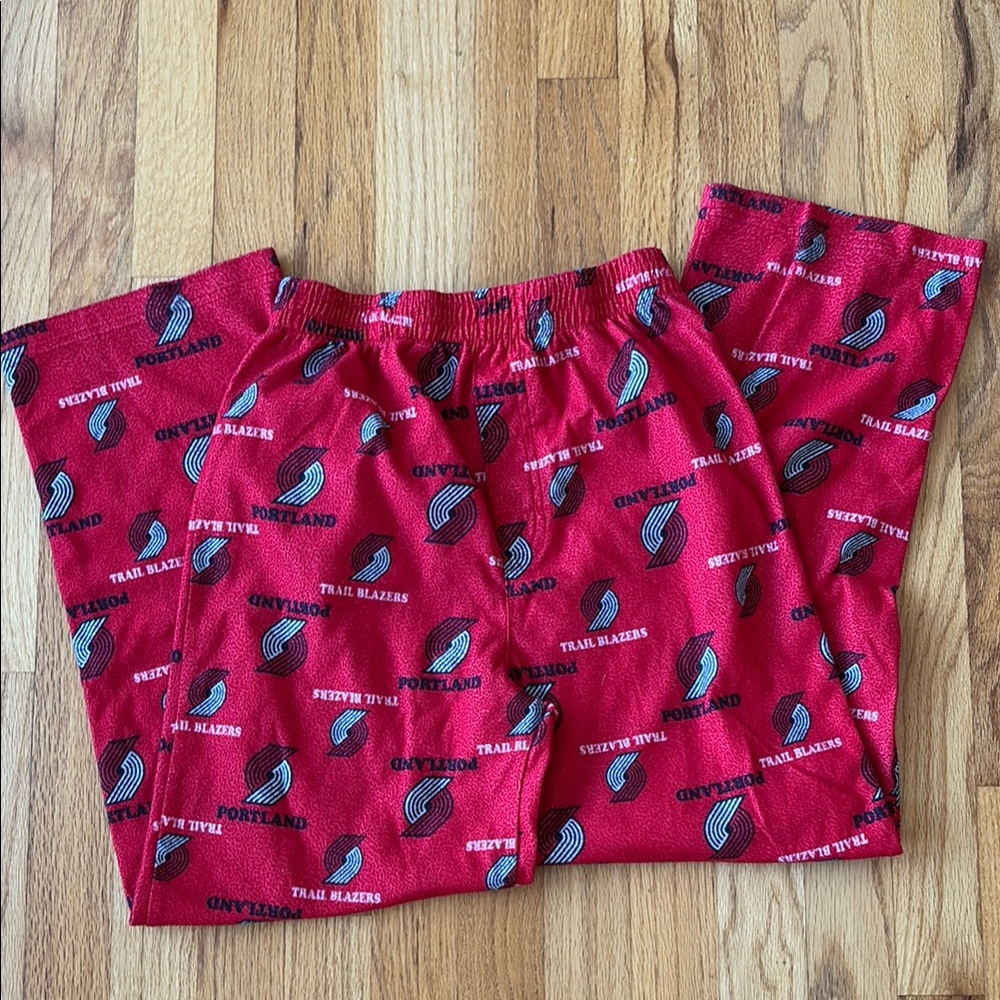 Portland Trailblazers Kids Pajamas - Red